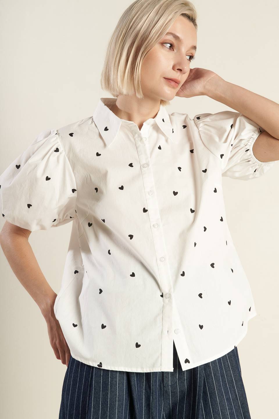 FOREVER DAYDREAMING WOVEN TOP Flying Tomato