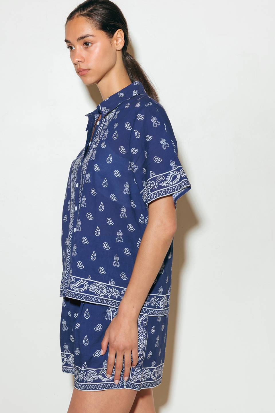 SUNKISSED MEADOW WOVEN SHIRT Flying Tomato