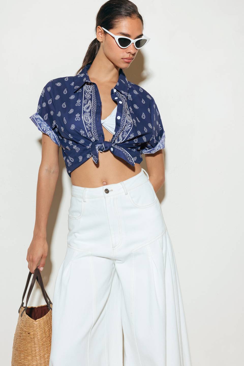 SUNKISSED MEADOW WOVEN SHIRT Flying Tomato