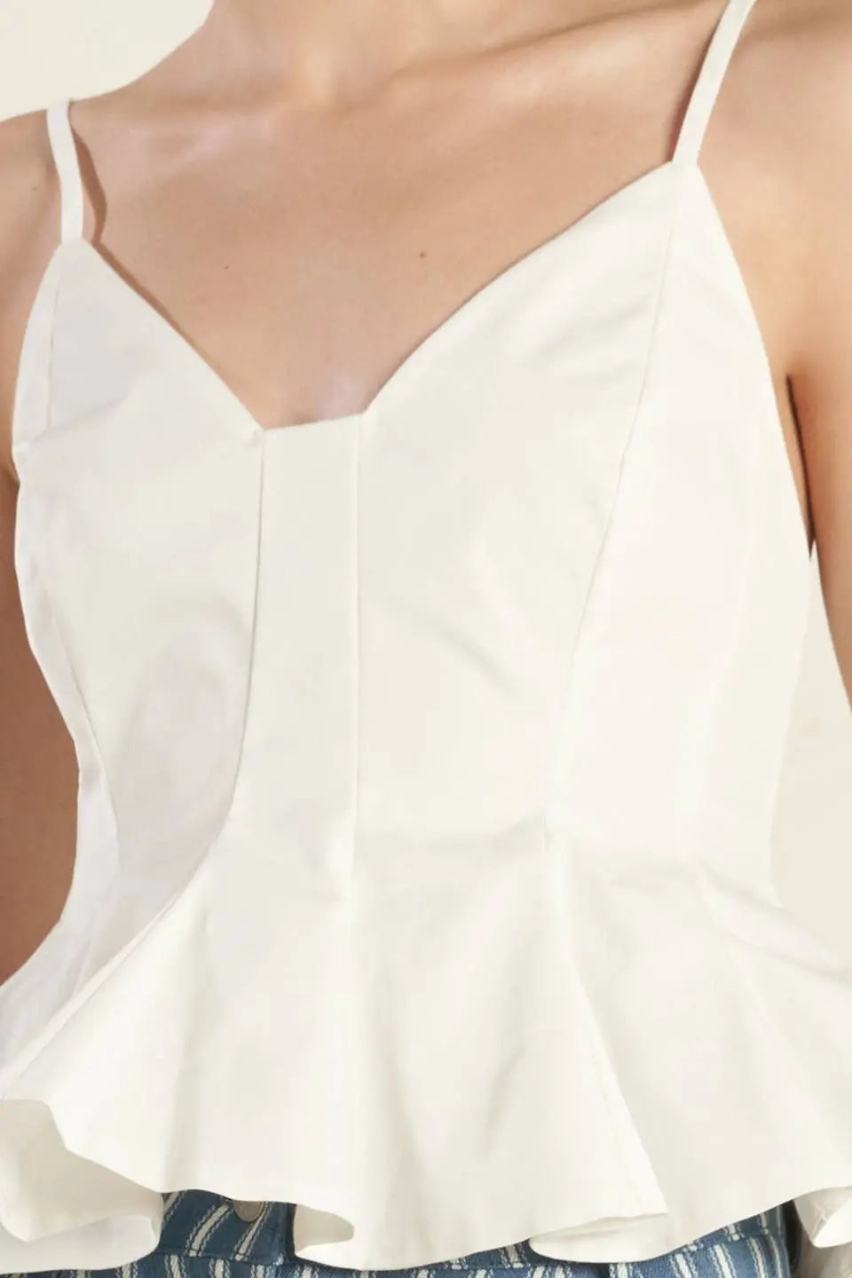 IT'S PERFECT TIMING WOVEN CAMI TOP Flying Tomato