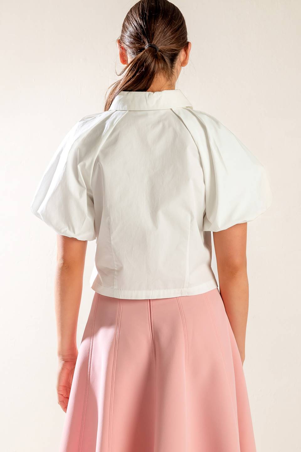 MEET YOU AT THE GARDEN WOVEN TOP Flying Tomato