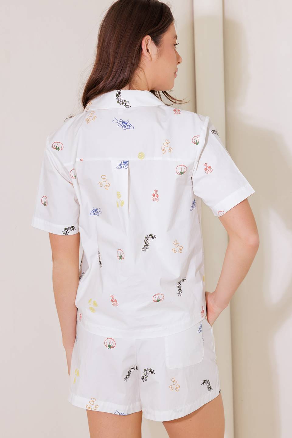 AFTER HOURS WHITE WOVEN TOP Flying Tomato