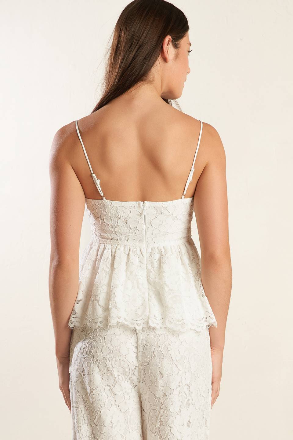 WE TRUST YOU WOVEN LACE TOP Flying Tomato