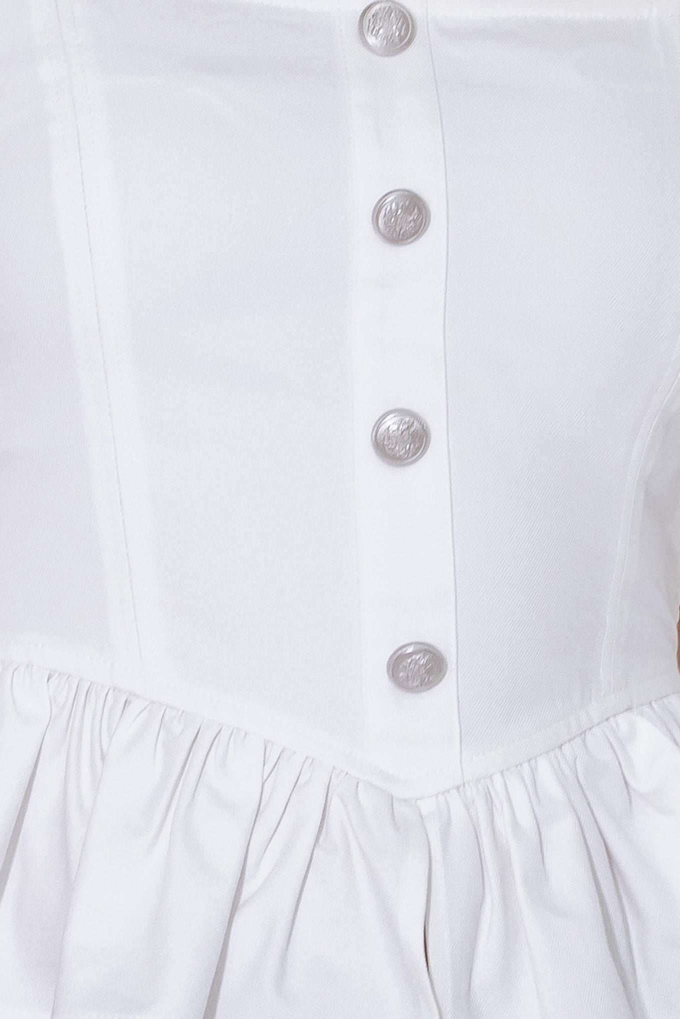 IN THIS MOMENT WHITE WOVEN TOP Flying Tomato