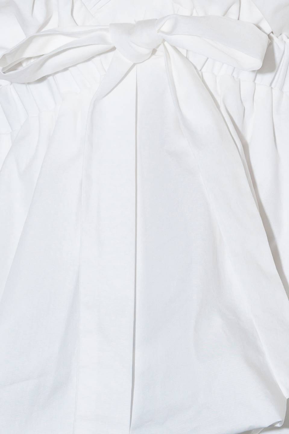 SLOW DOWN IN WHITE WOVEN TOP Flying Tomato