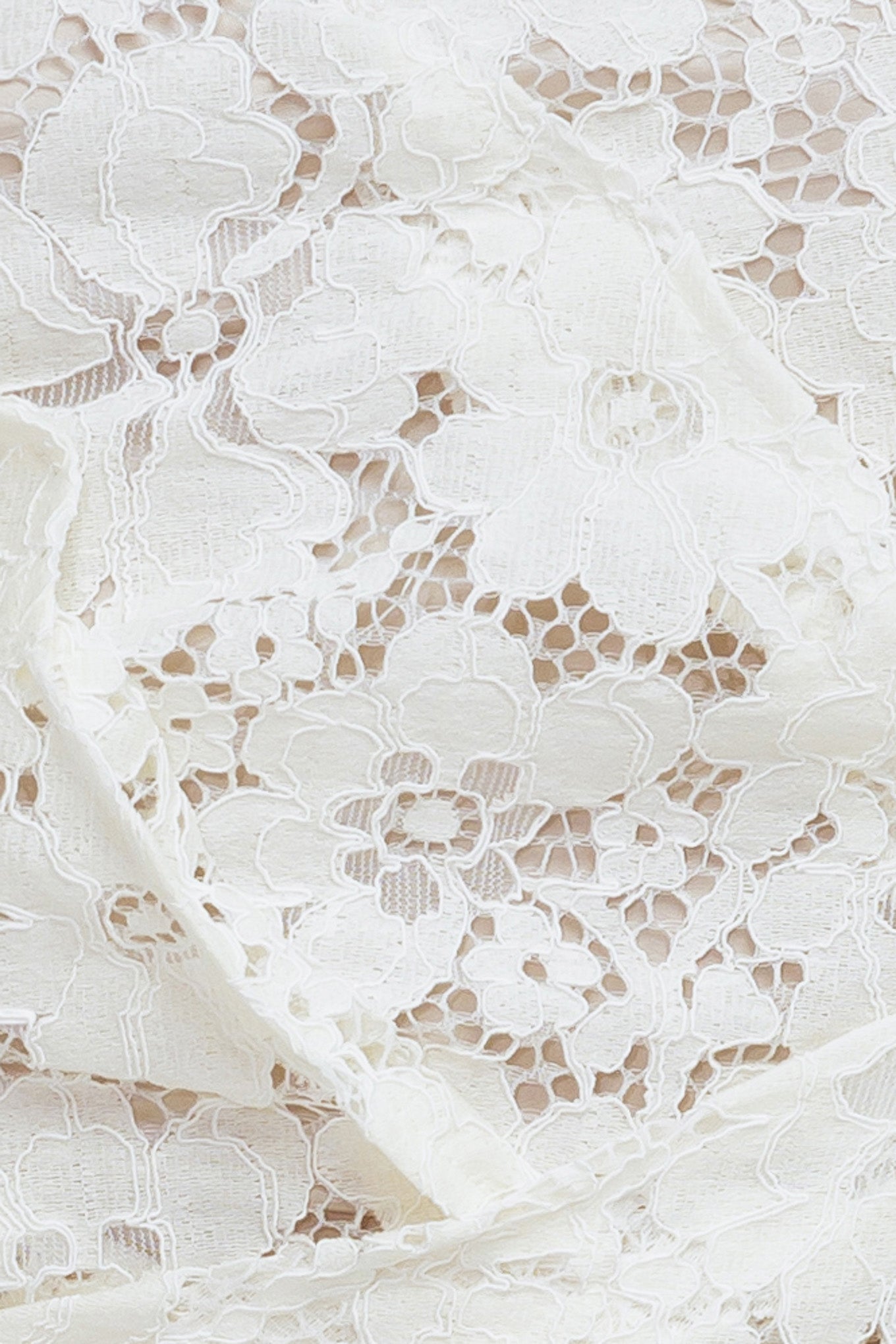 CHANTILLY FLAIR WOVEN LACE TUBE TOP Flying Tomato