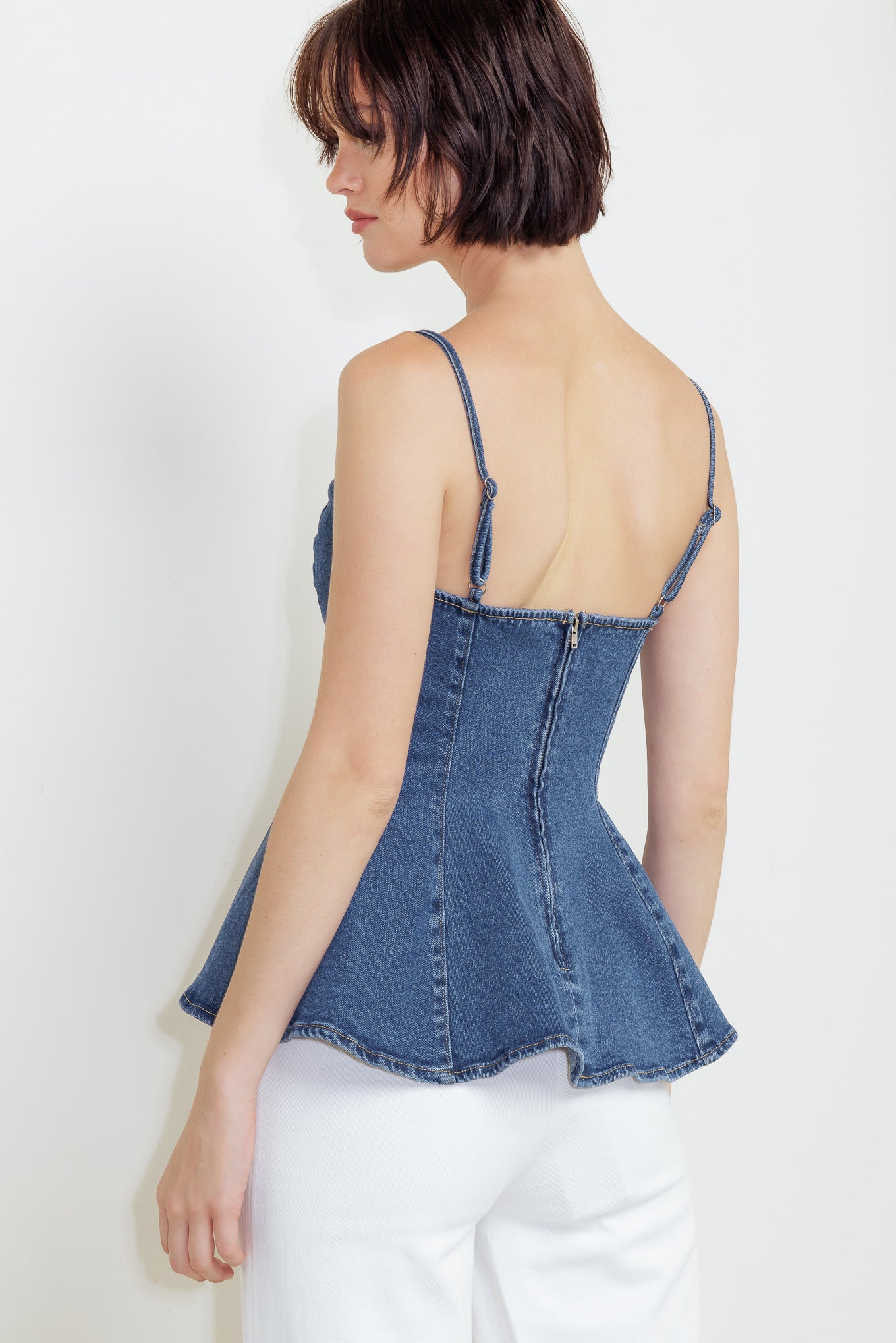 POWER POISE INDIGO CAMI TOP Flying Tomato