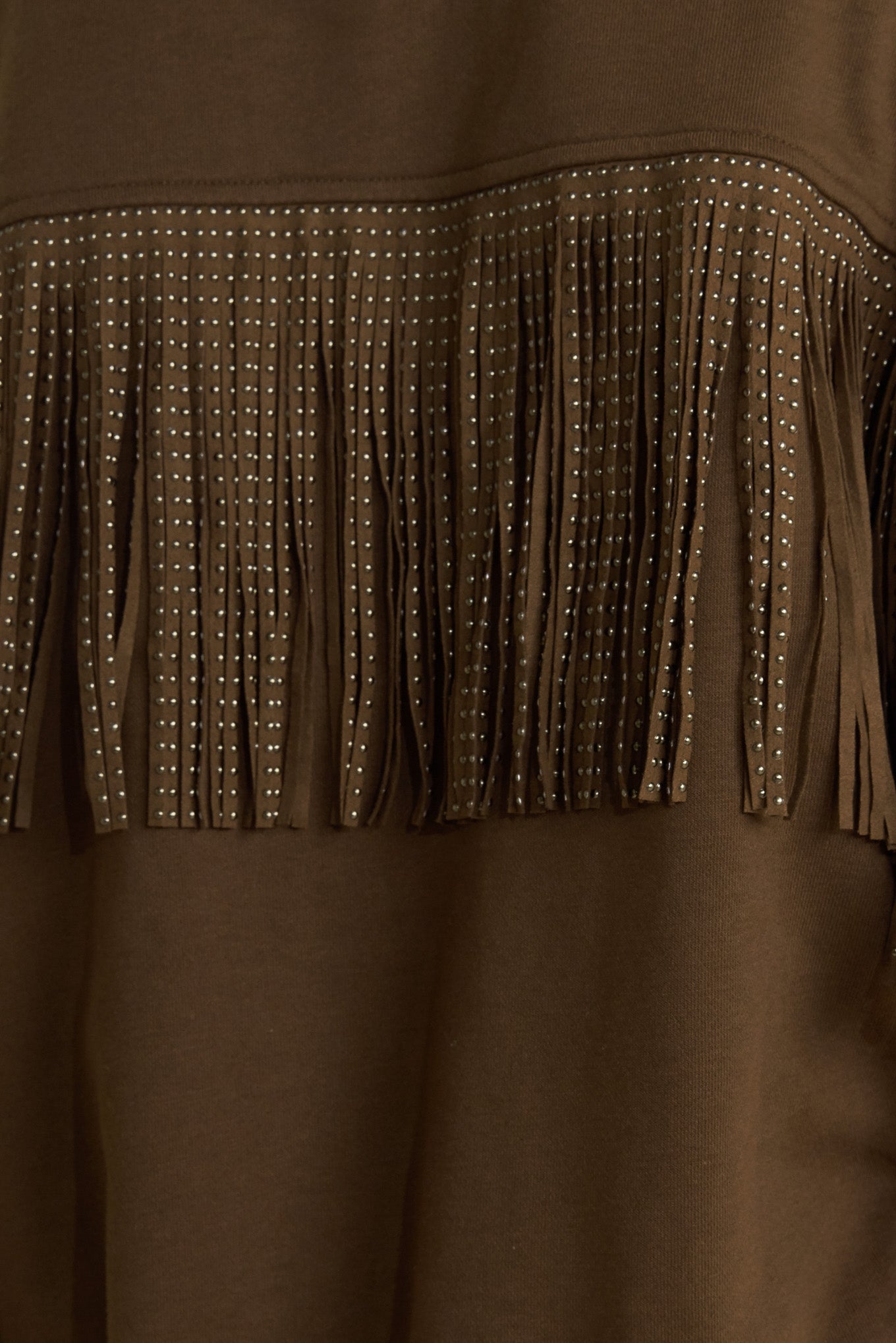 FRINGE CITY PULLOVER KNIT TOP Flying Tomato