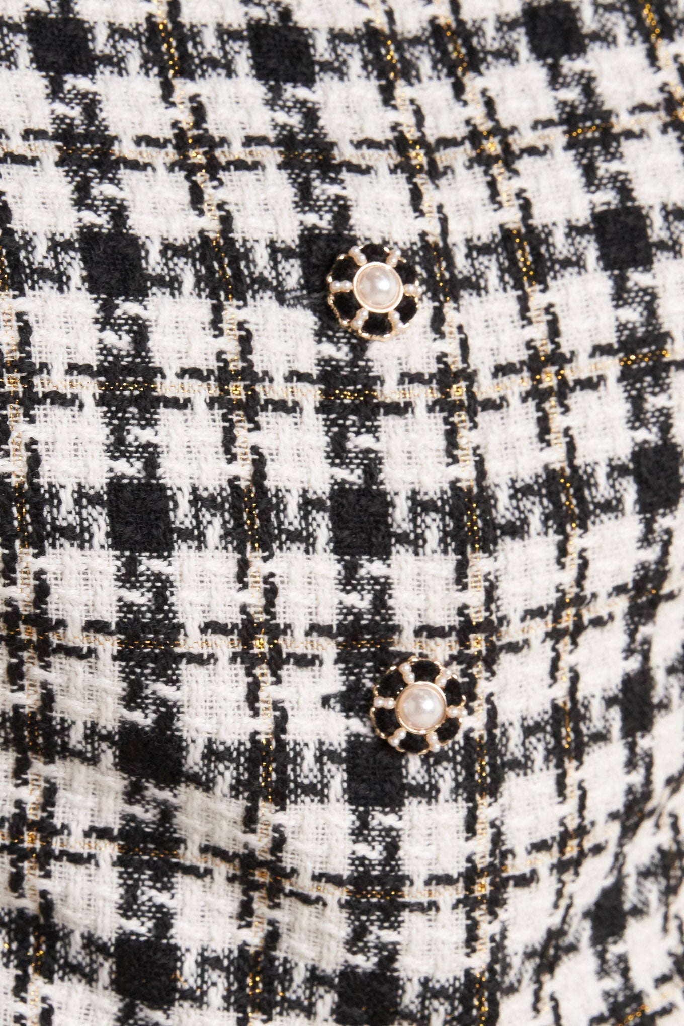 MONA CHECK TWEED VEST Flying Tomato