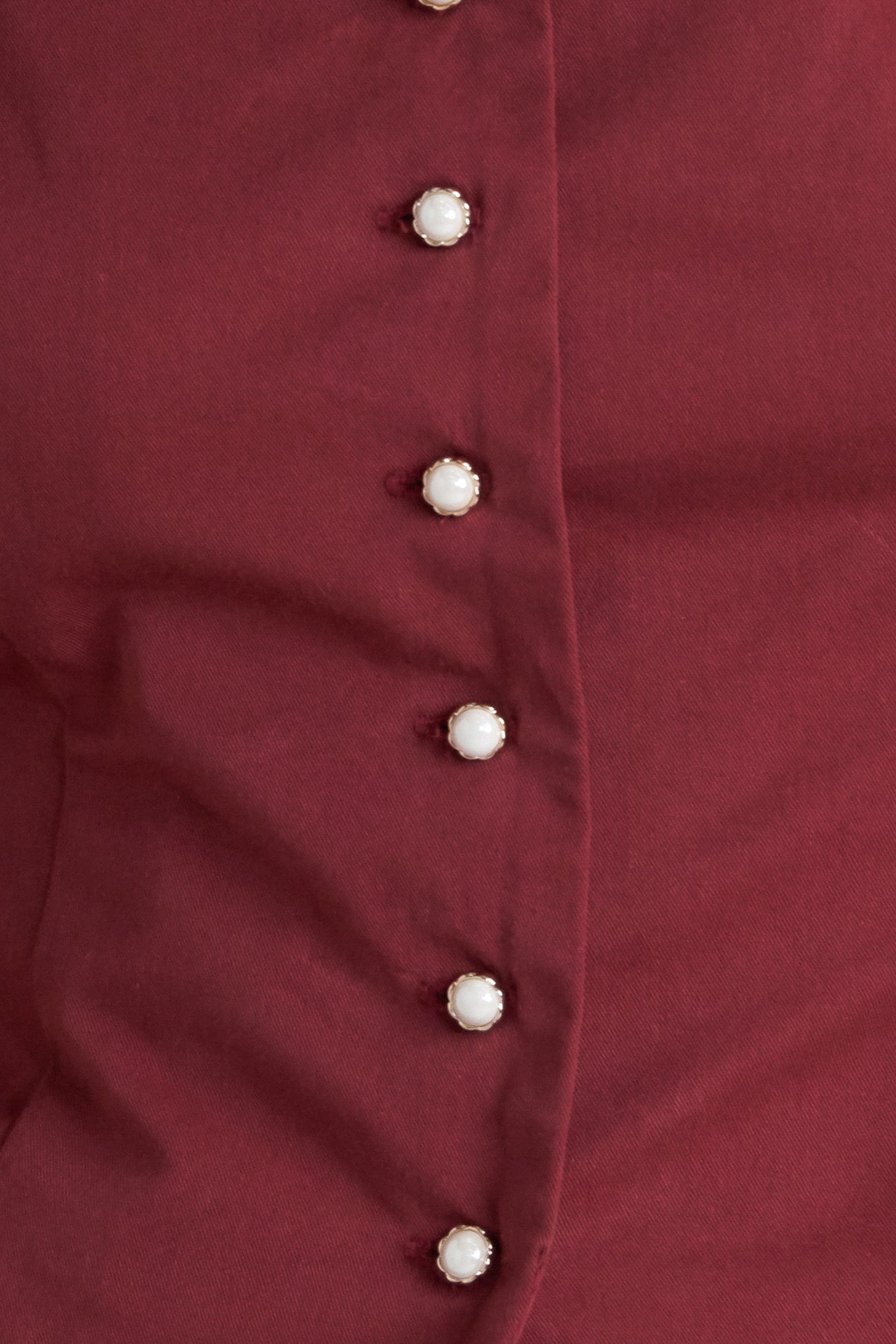 AMOUR SCALLOP WOVEN TOP Flying Tomato