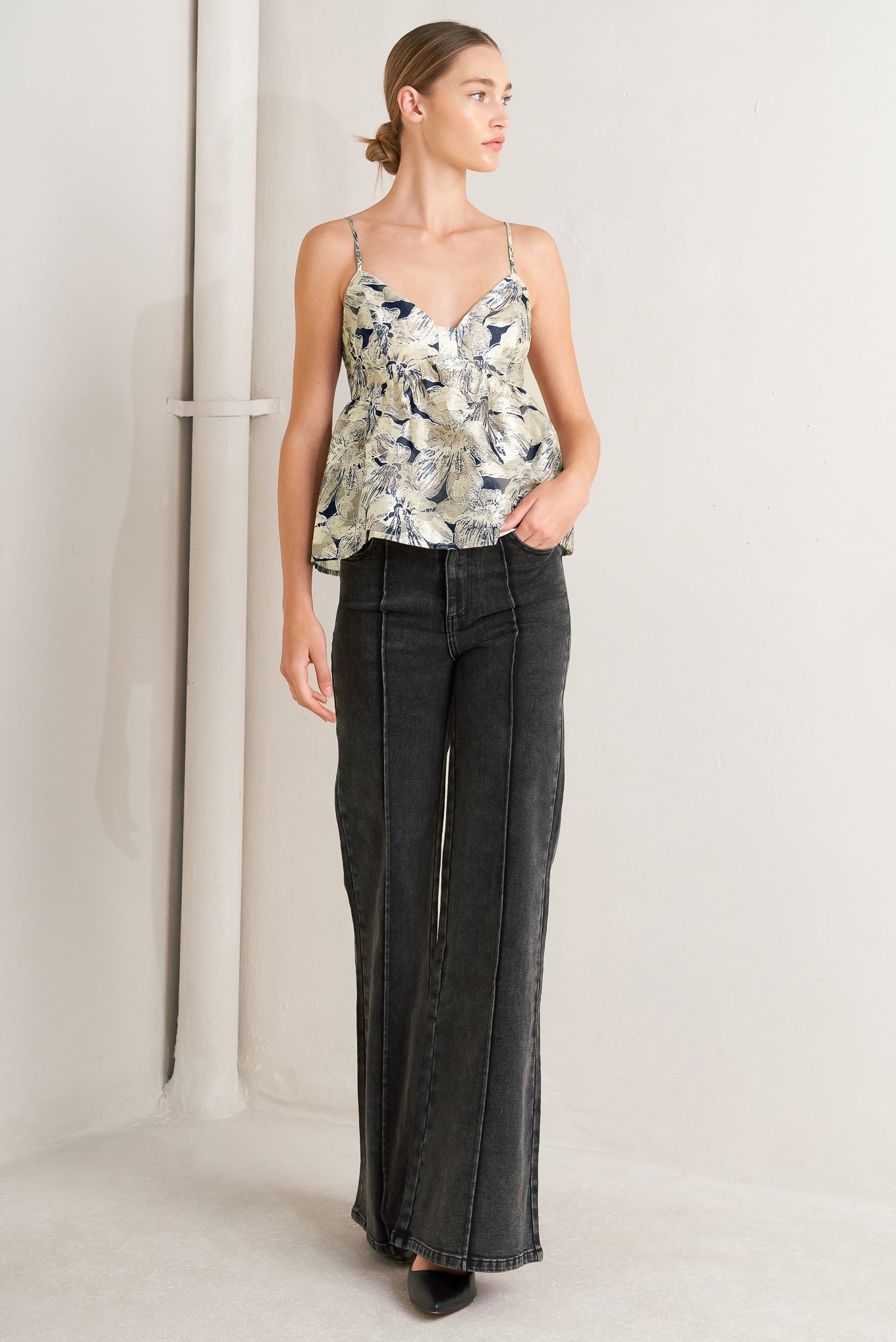 VACATION EDIT WOVEN TOP Flying Tomato