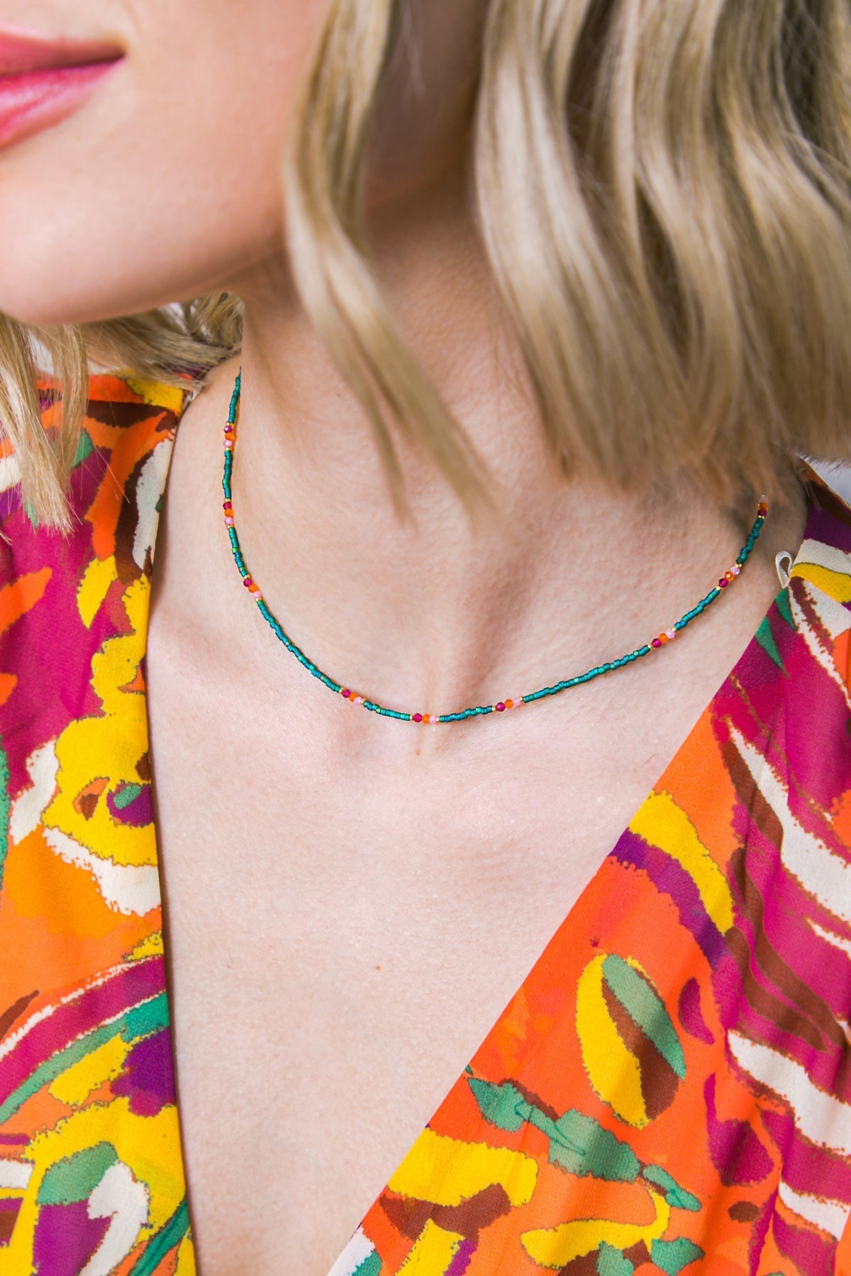 BOHO FLEX GREEN CHOKER Flying Tomato