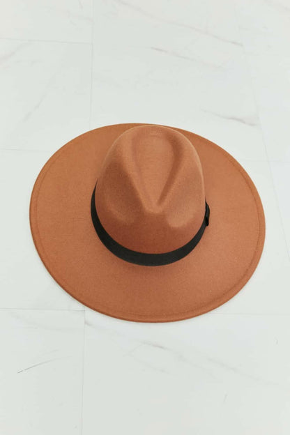 Fame fedora hat with chic design 