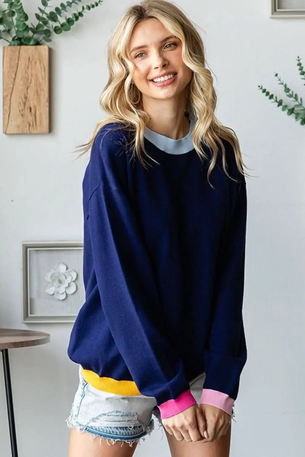 First love cozy ribbed sweater - Love Salve 