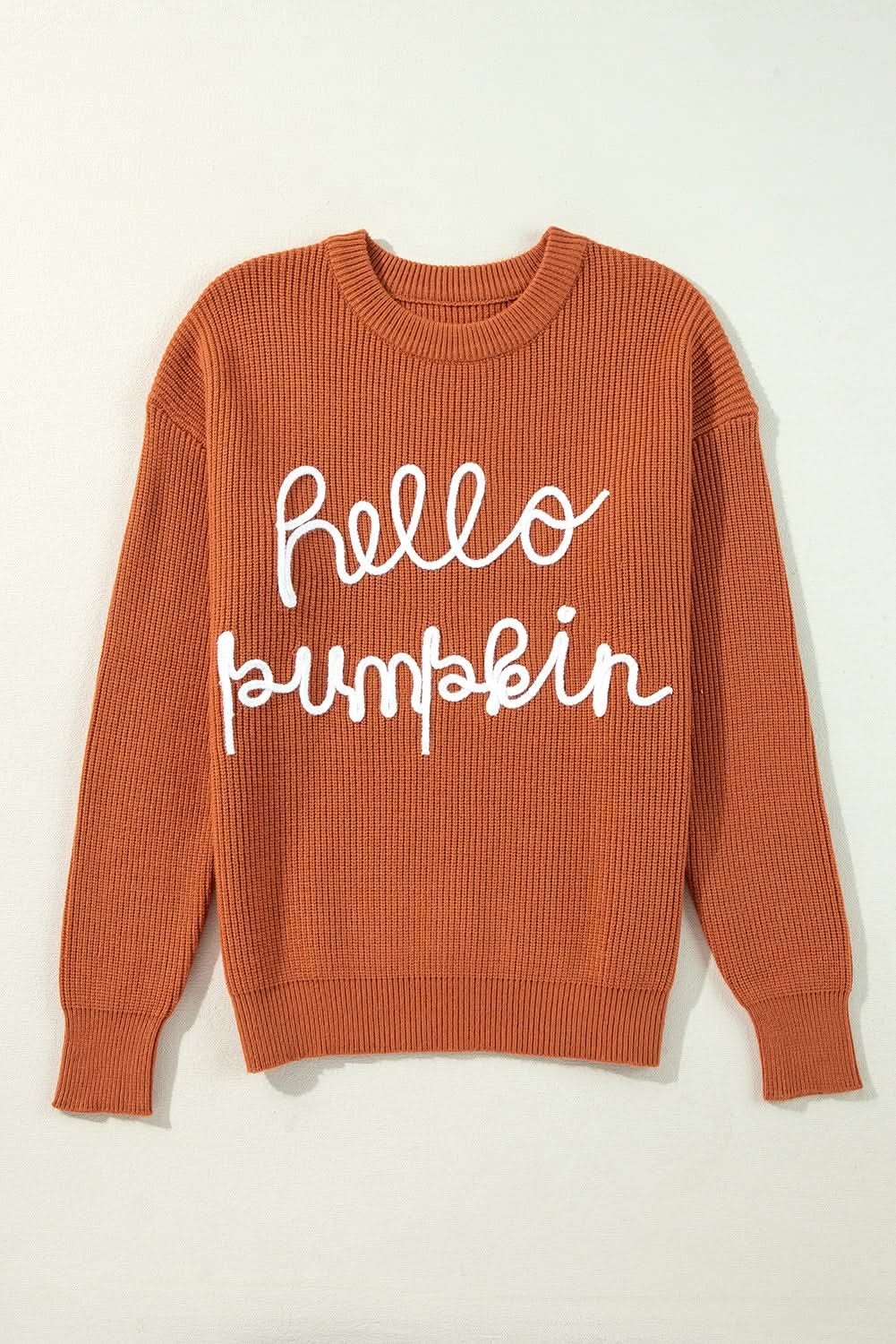 Flamingo hello pumpkin sweater - Love Salve 