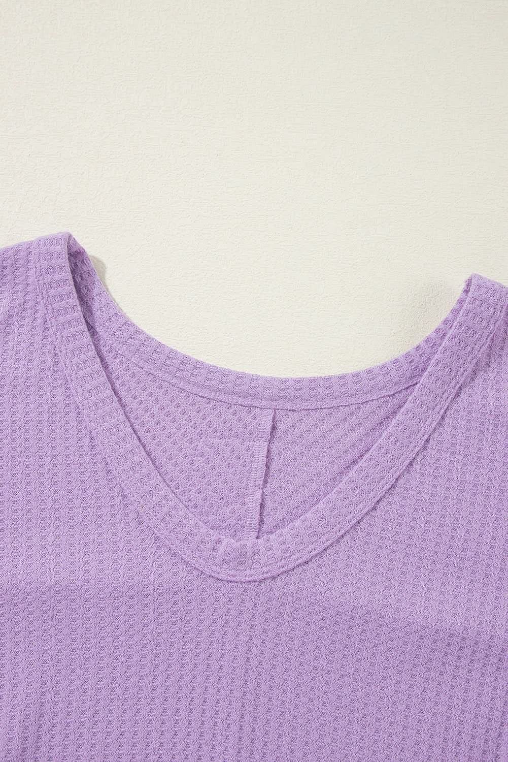 Flattering orchid petal plus size top - Love Salve 