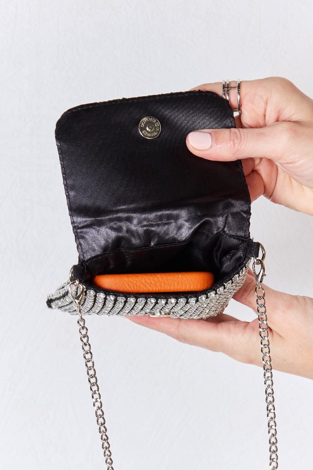 Forever Link rhinestone crossbody 