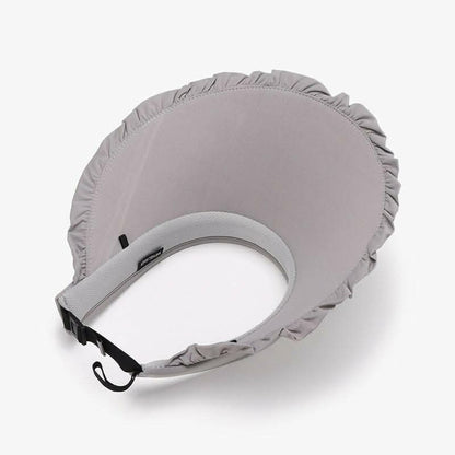 Frilled ice silk sun hat - adjustable fit - Love Salve 