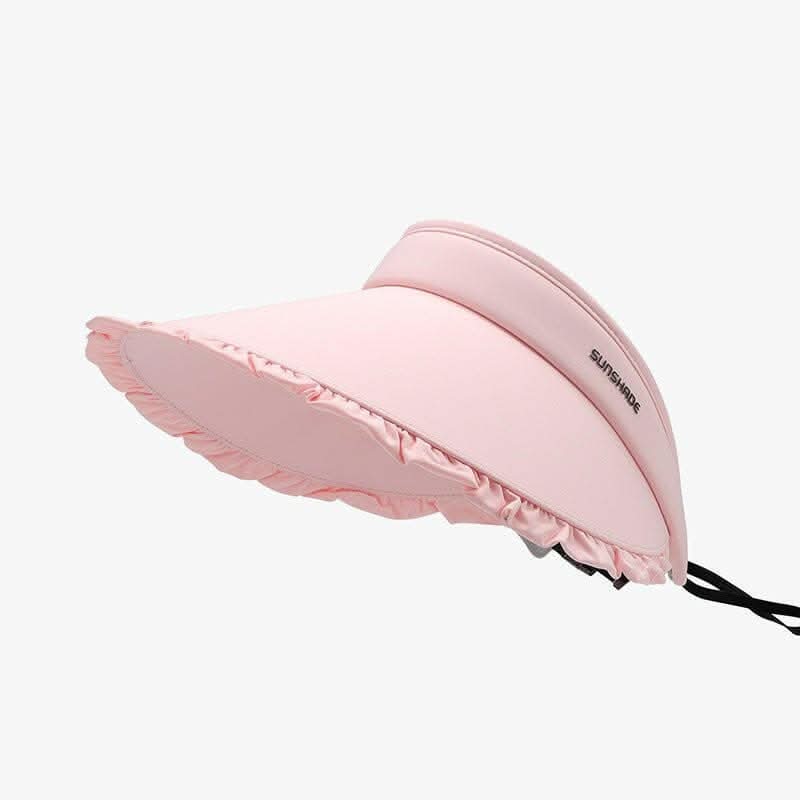 Frilled ice silk sun hat - adjustable fit - Love Salve 