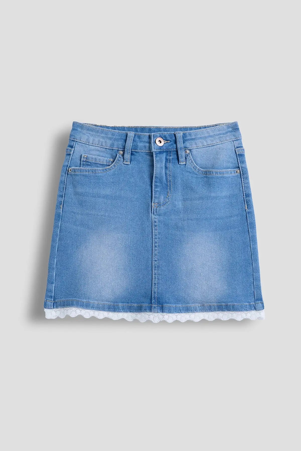 Girls Lace Trim Skirt YMI JEANS