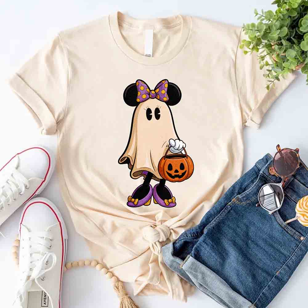 Ghost Couple Halloween Shirts | Spooky Tee | Cute Fall Matching Shirt Adorb.co