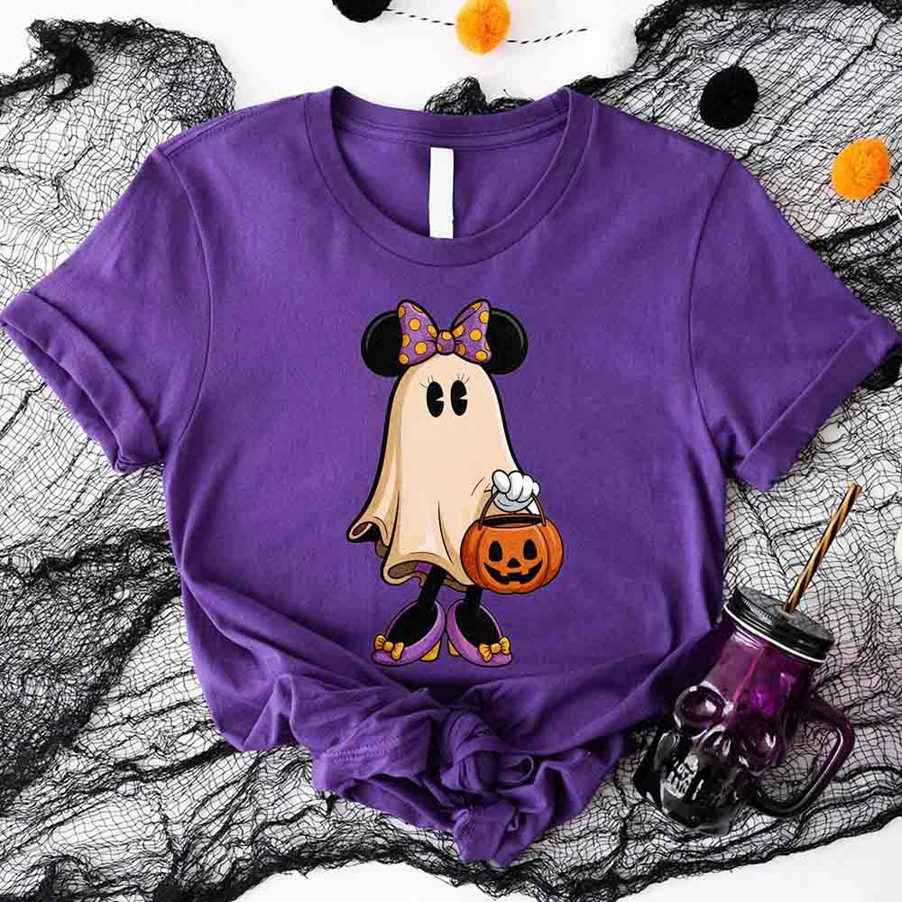 Ghost Couple Halloween Shirts | Spooky Tee | Cute Fall Matching Shirt Adorb.co