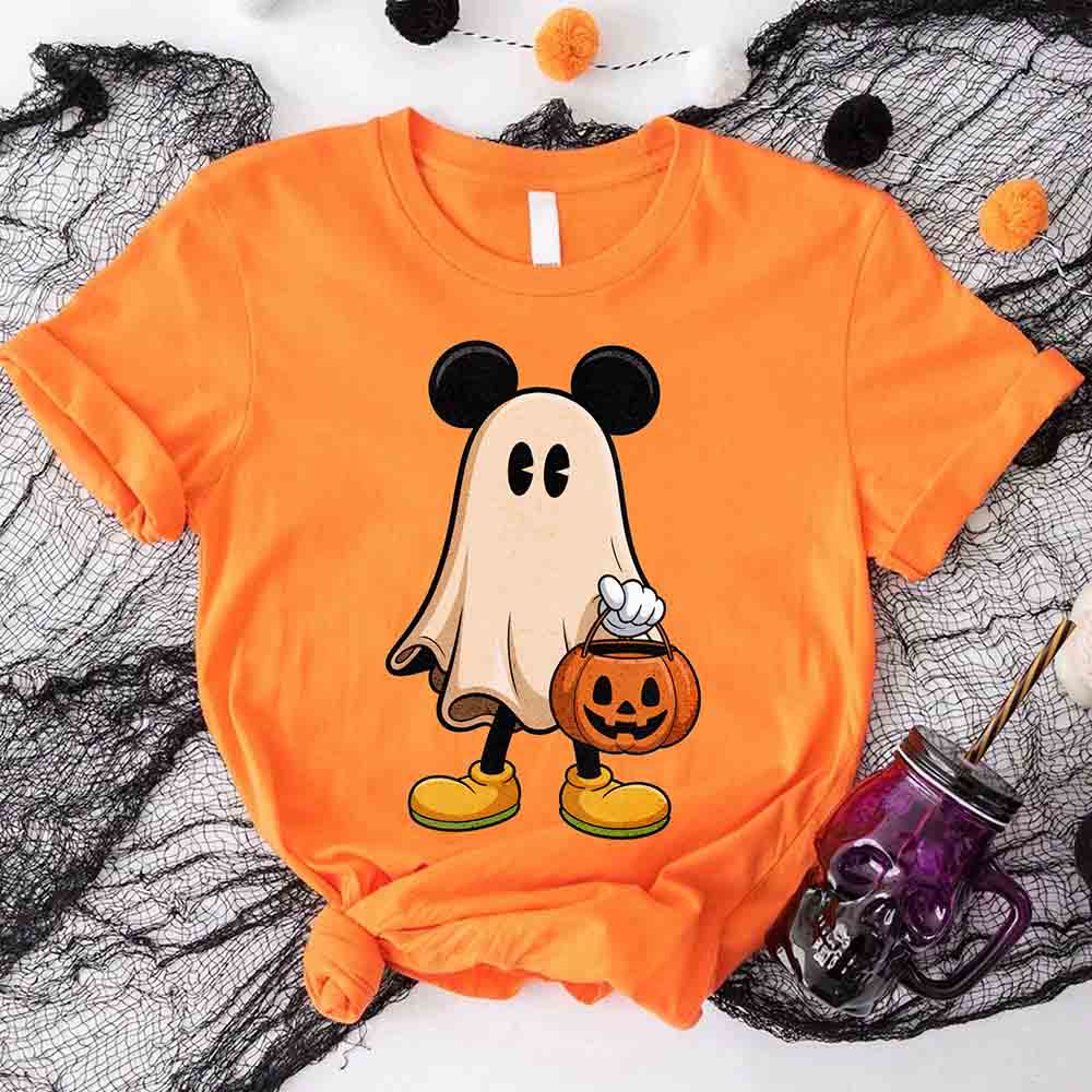 Ghost Couple Halloween Shirts | Spooky Tee | Cute Fall Matching Shirt Adorb.co