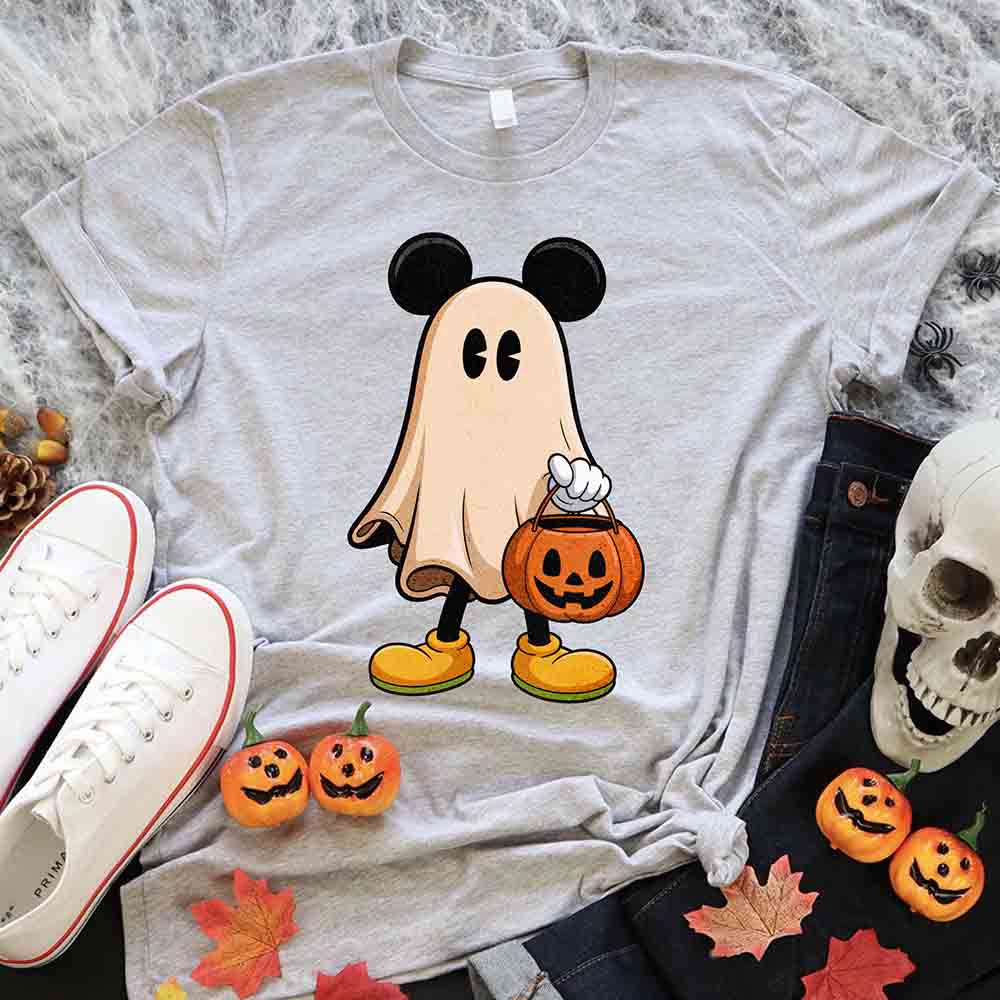 Ghost Couple Halloween Shirts | Spooky Tee | Cute Fall Matching Shirt Adorb.co