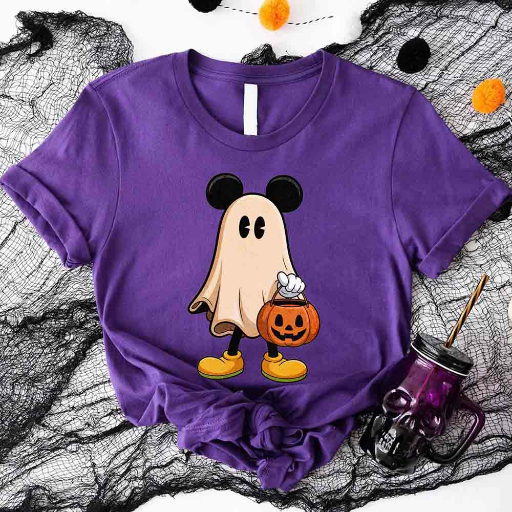 Ghost Couple Halloween Shirts | Spooky Tee | Cute Fall Matching Shirt Adorb.co