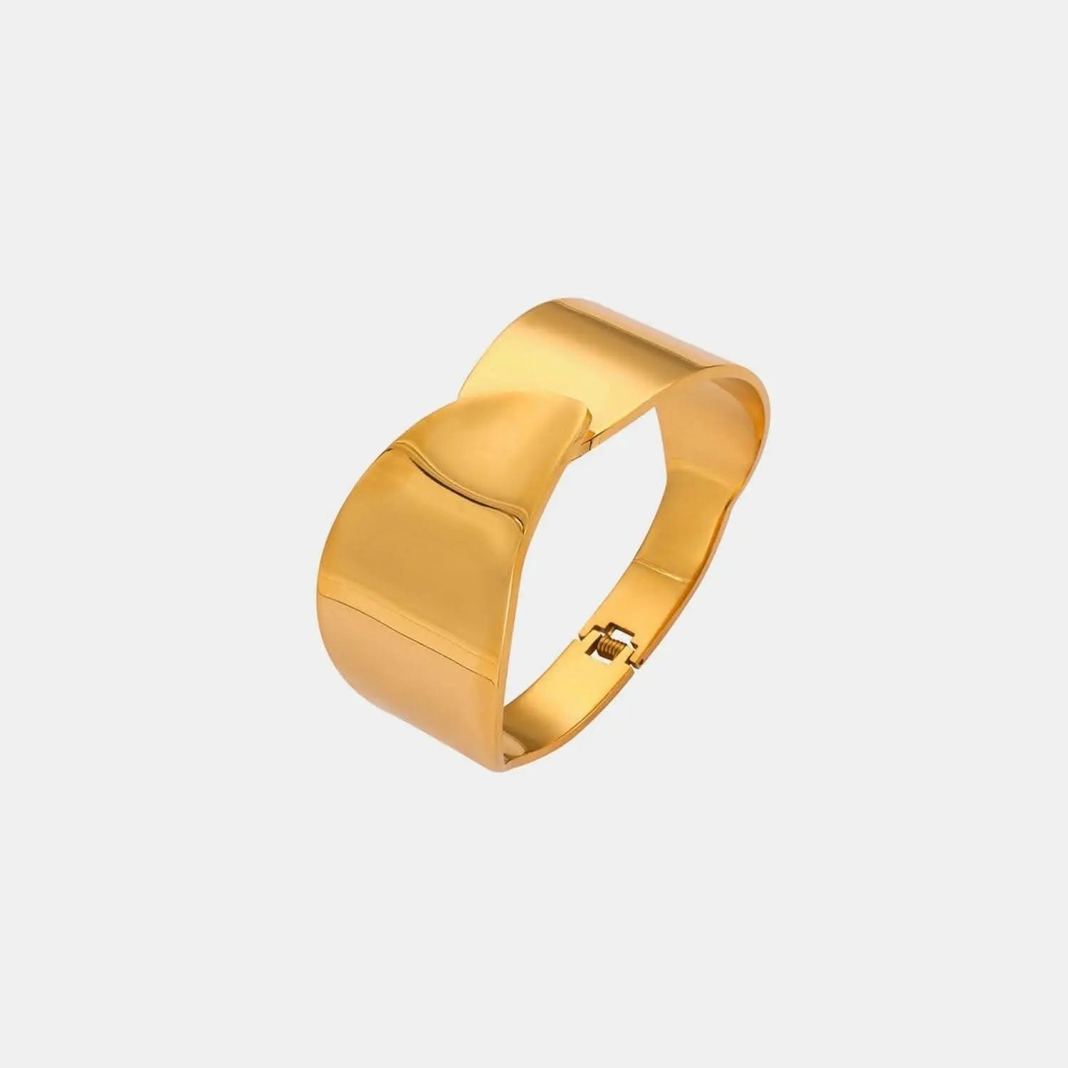 Gold-plated titanium bracelet - Love Salve 