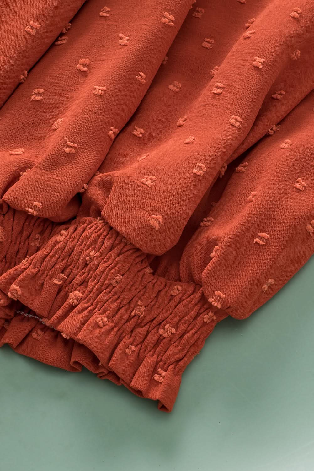 Gold Flame Plus Size Wrap Blouse - Love Salve 