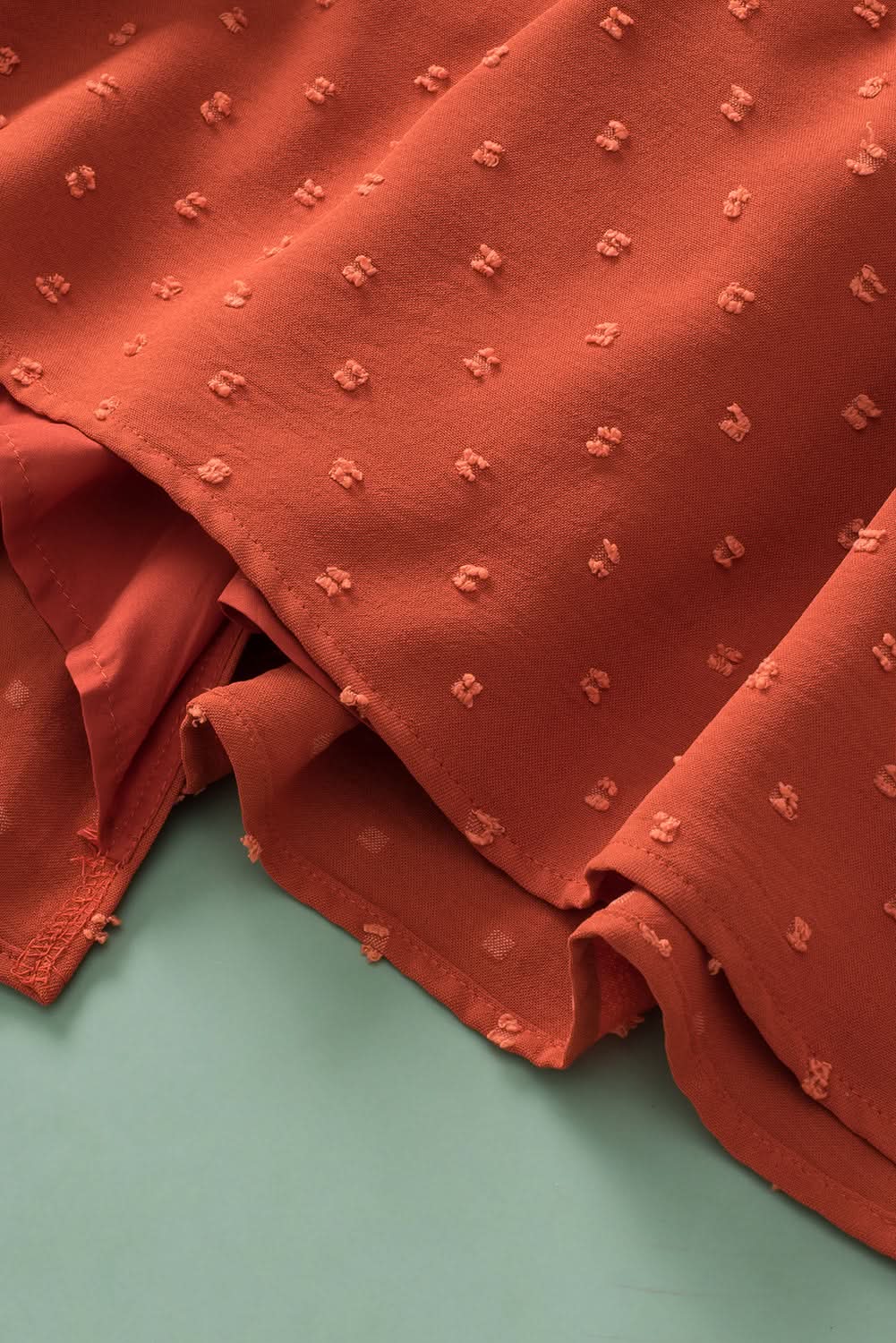 Gold Flame Plus Size Wrap Blouse - Love Salve 