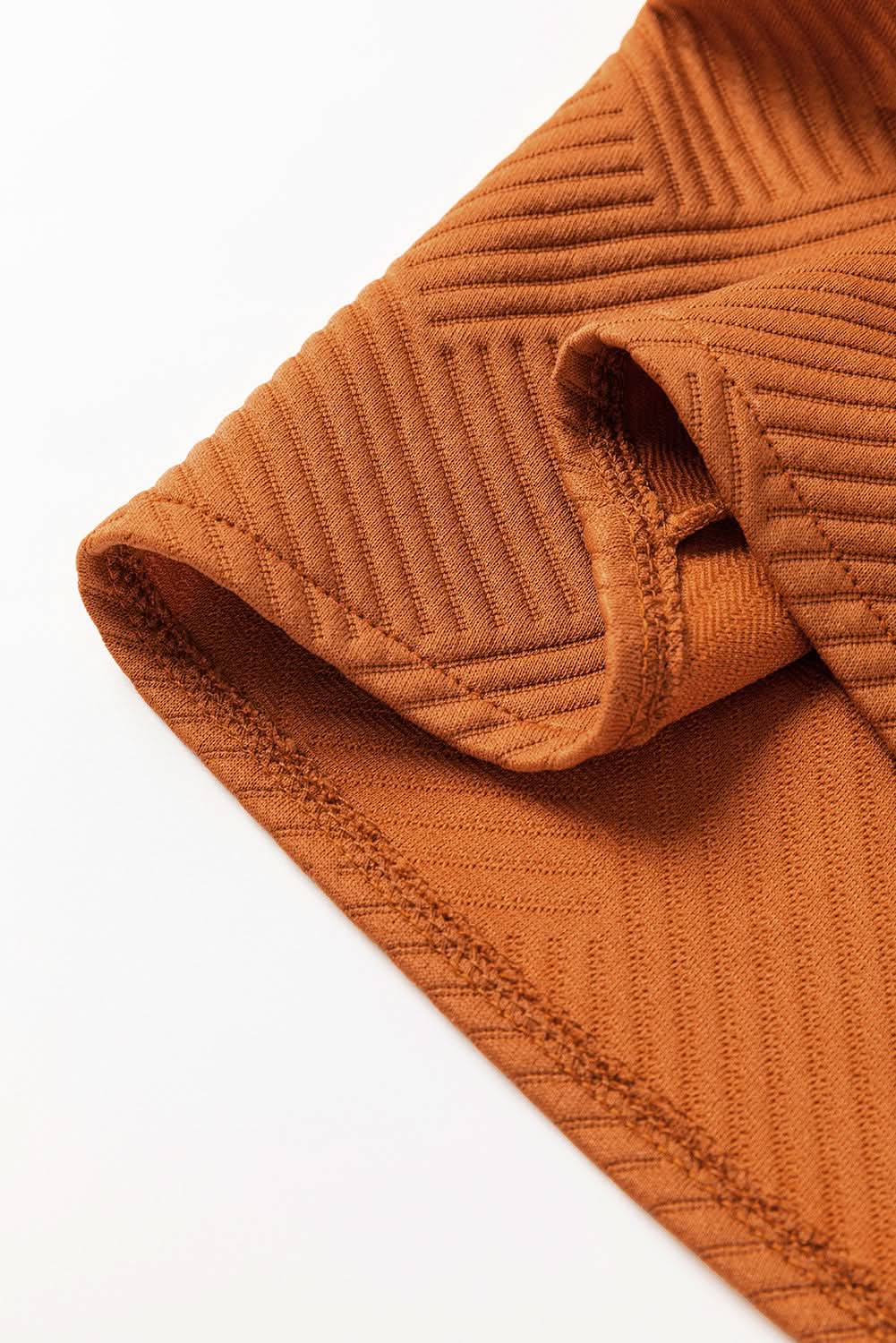 Gold Flame Textured Collared Drop Shoulder Buttoned Front Duster Coat - Love Salve 