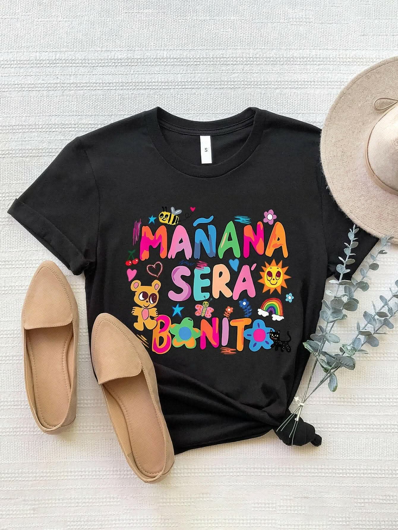 Graphic print tee - casual style - Love Salve 