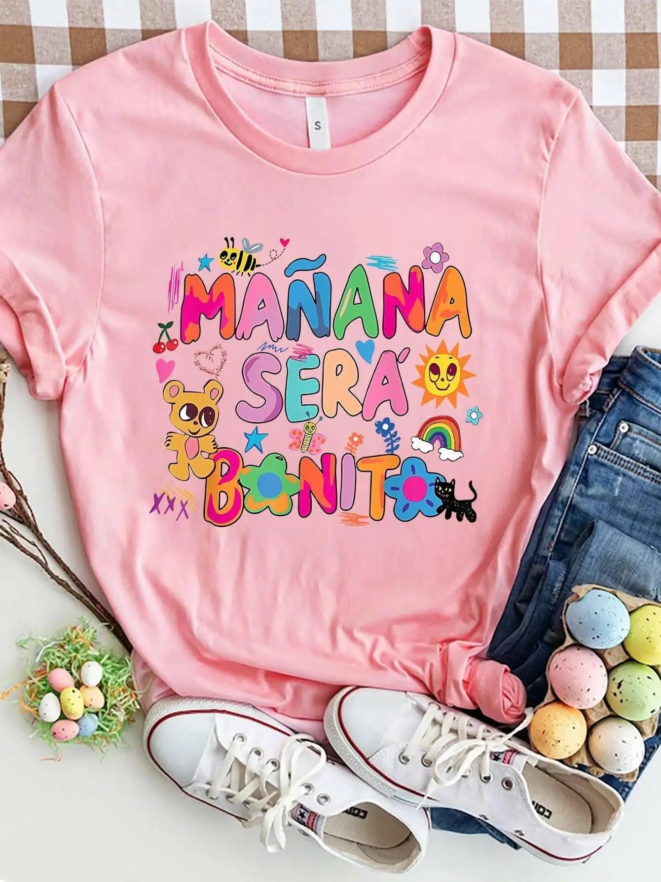 Graphic print tee - casual style - Love Salve 