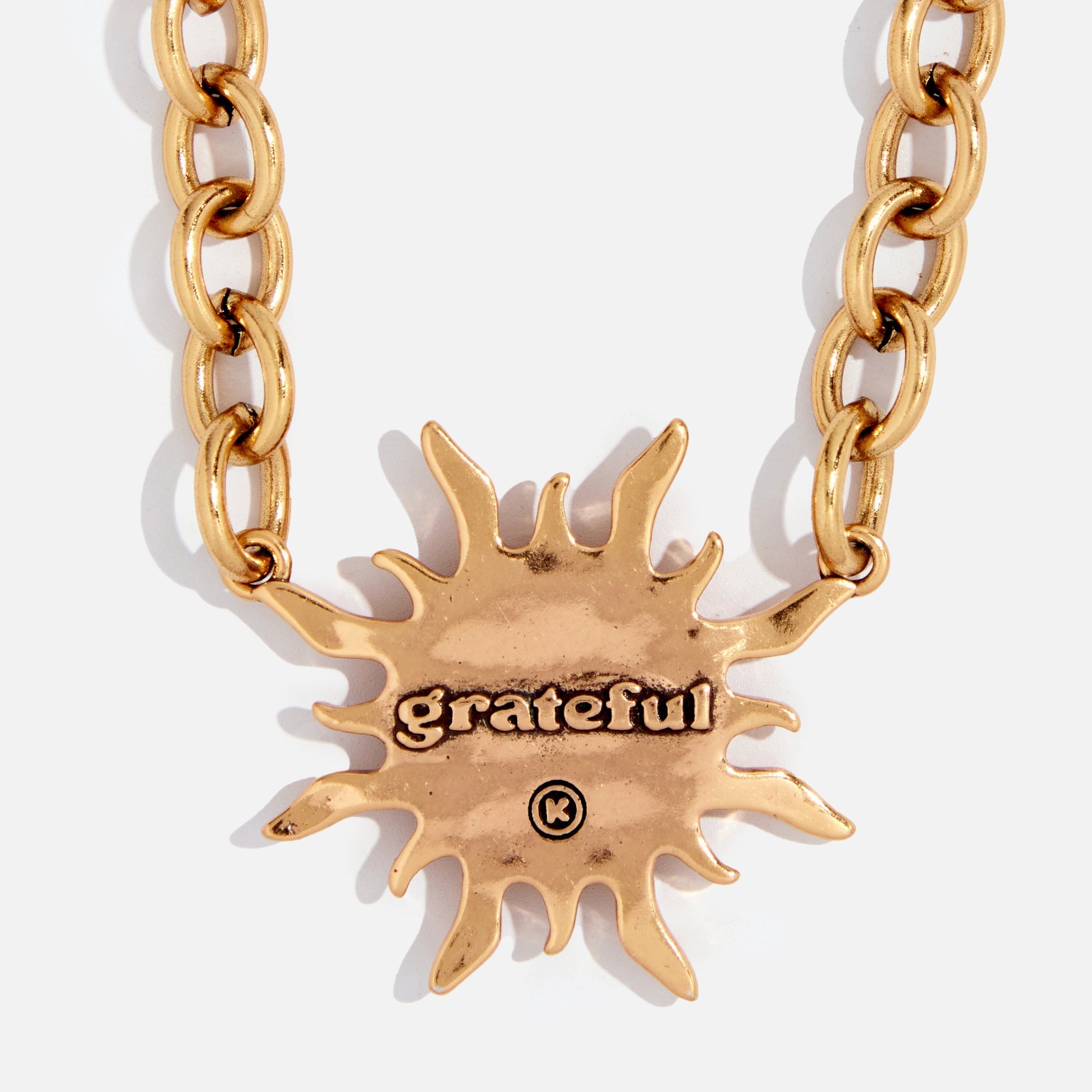 Grateful Sun Choker Necklace Katia Designs
