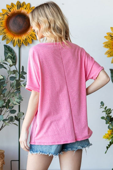 HOPELY Leopard Star Patch Short Sleeve T-Shirt - Love Salve 
