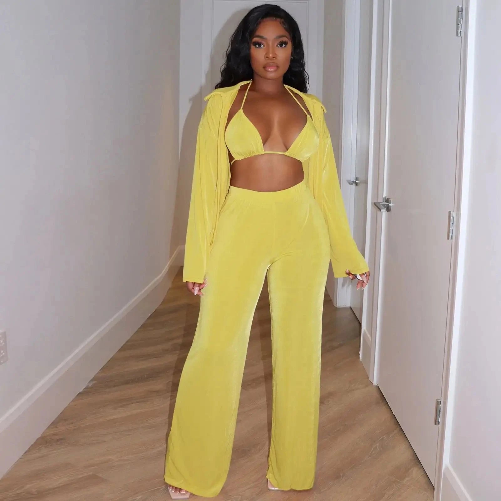 Sheer Bliss 3-Piece Set Coco’s Tee Boutique