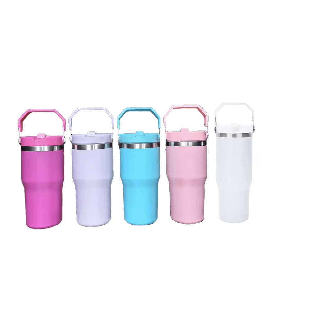 Tumbler with Flip up Straw  30 oz MM