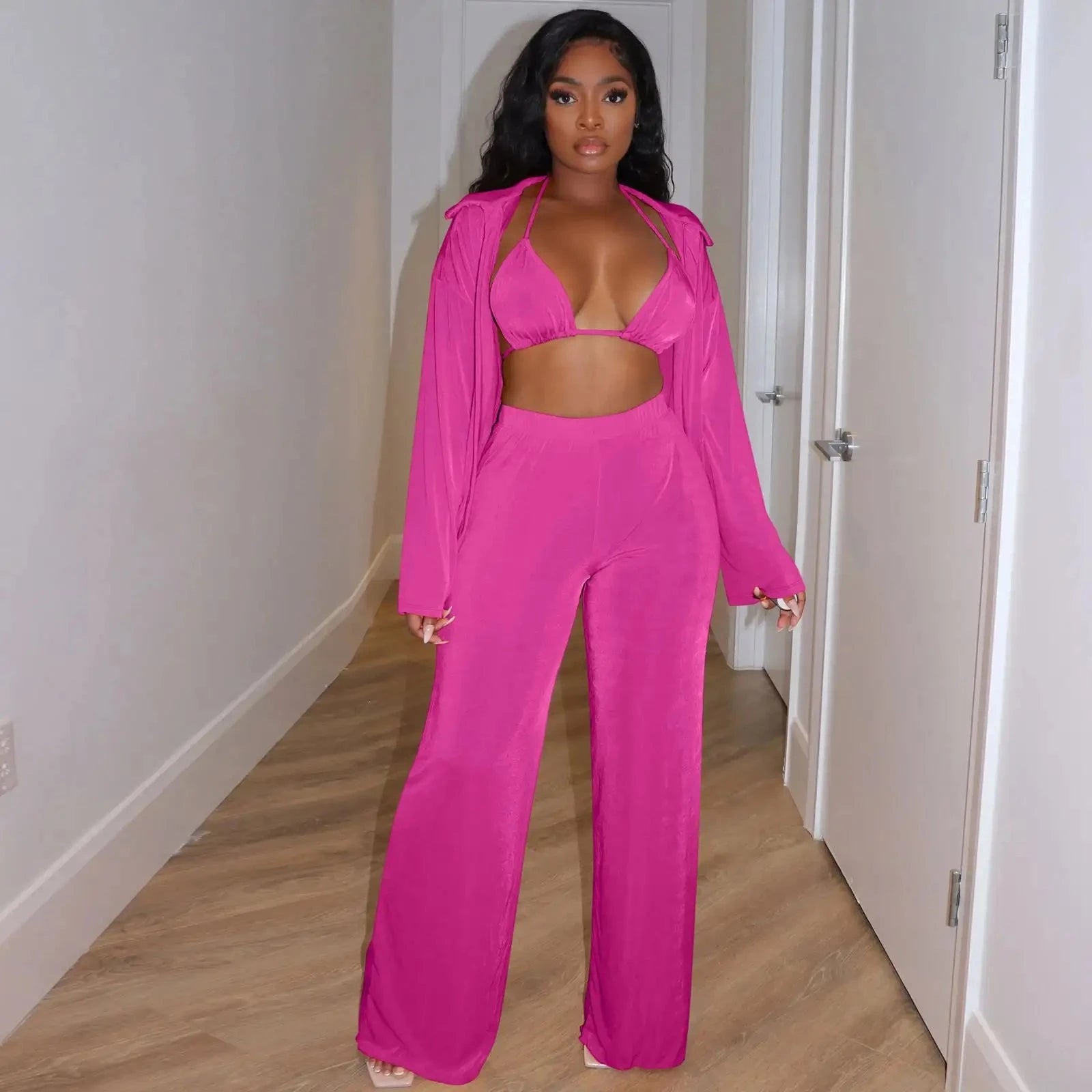 Sheer Bliss 3-Piece Set Coco’s Tee Boutique