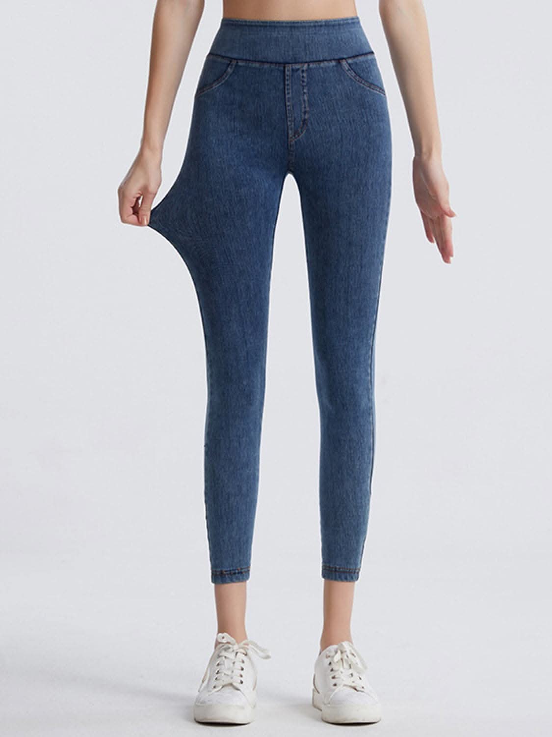 High-stretch leggings with comfort waistband 