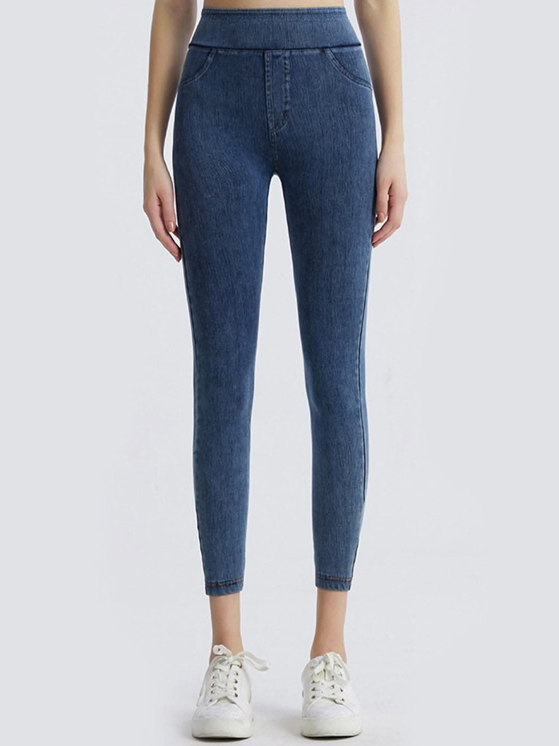 High-stretch leggings with comfort waistband 