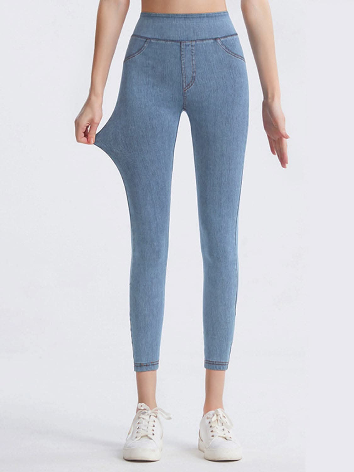 High-stretch leggings with comfort waistband 