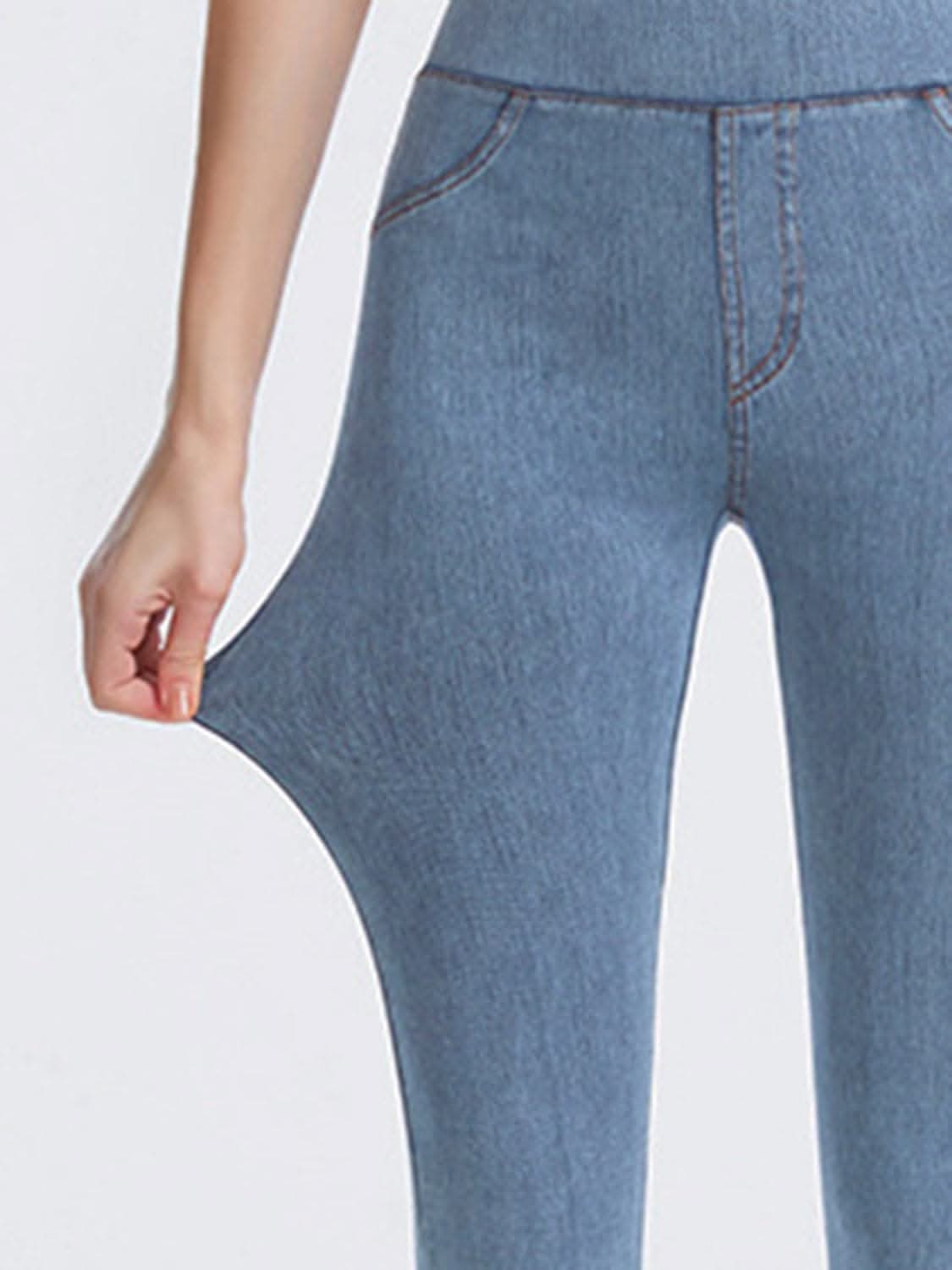 High-stretch leggings with comfort waistband 