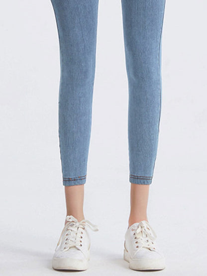 High-stretch leggings with comfort waistband 