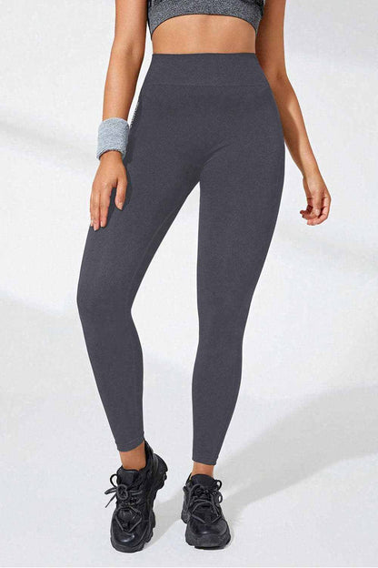 High-waisted active leggings - stretchable comfort 