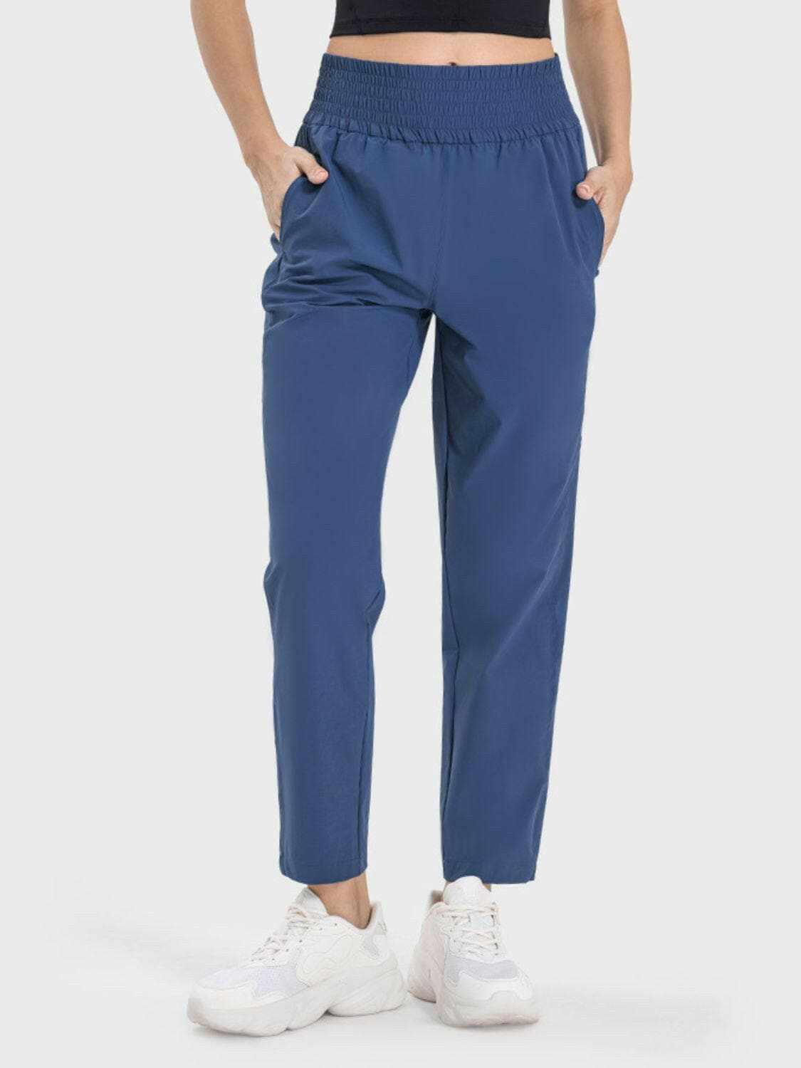 High-waist leggings with pockets - Love Salve 