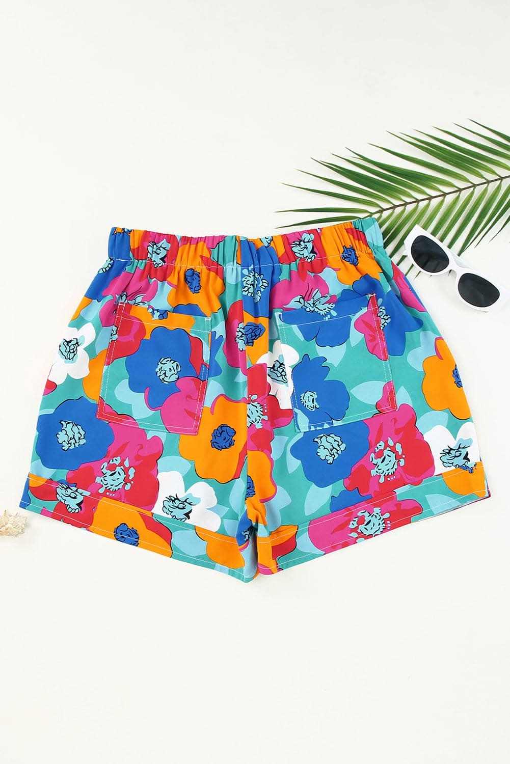 High waist drawstring shorts - summer style - Love Salve 