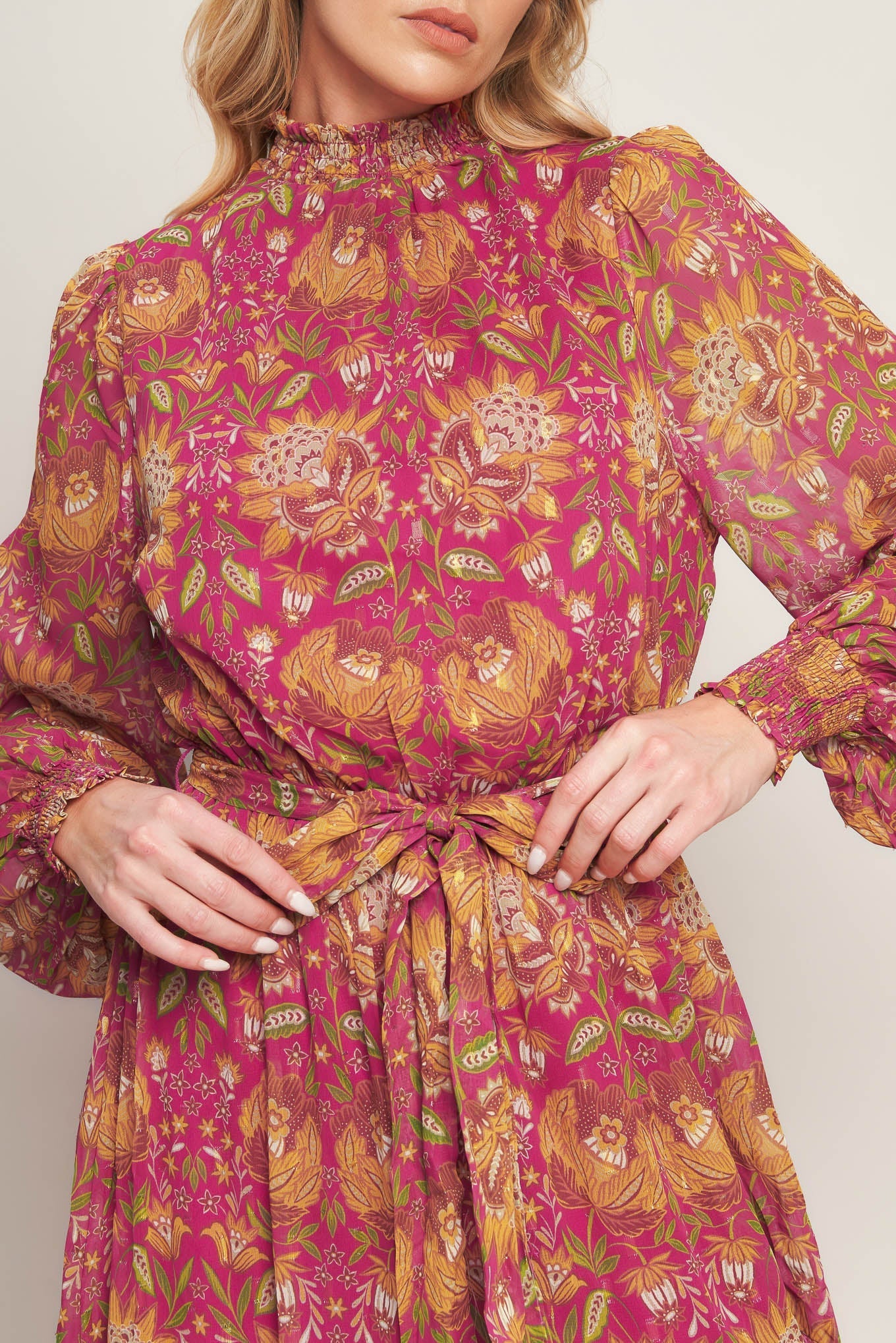 YOU ENCHANT ME WOVEN MAXI DRESS Flying Tomato