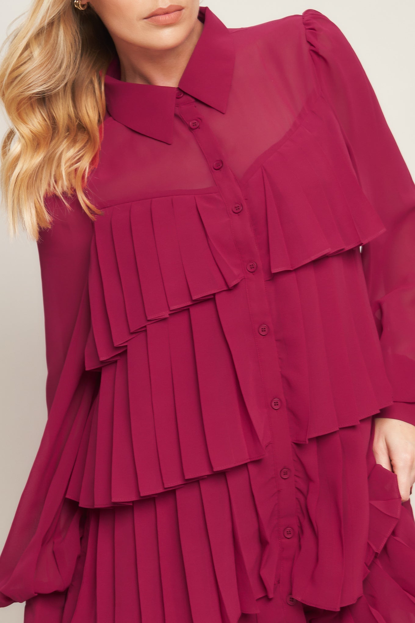 AN ABSOLUTE TREASURE WOVEN MINI DRESS Flying Tomato